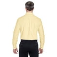 thumbnail image 2 of 8970 UltraClub Men's Classic Wrinkle-Resistant Long-Sleeve Oxford Butter XL, 2 of 3