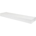 thumbnail image 1 of Hillman Fasteners 230004 24 in. High & Mighty Modern Floating Shelf, White, 1 of 7