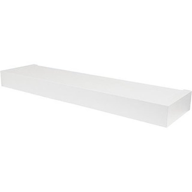 Hillman Fasteners 230004 24 in. High & Mighty Modern Floating Shelf, White