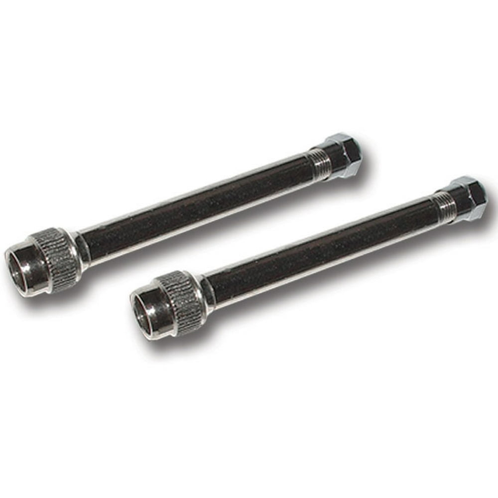Pacific Dualies 18099 3 Inch Straight Valve Stem Extension Set of 2