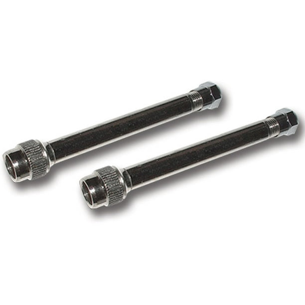 Pacific Dualies 18099 3 Inch Straight Valve Stem Extension Set of 2