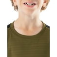 thumbnail image 5 of Athletic Works Boy’s Short Sleeve Athletic T-Shirt, 2-Pack, Sizes 4-18 & Husky, 5 of 15