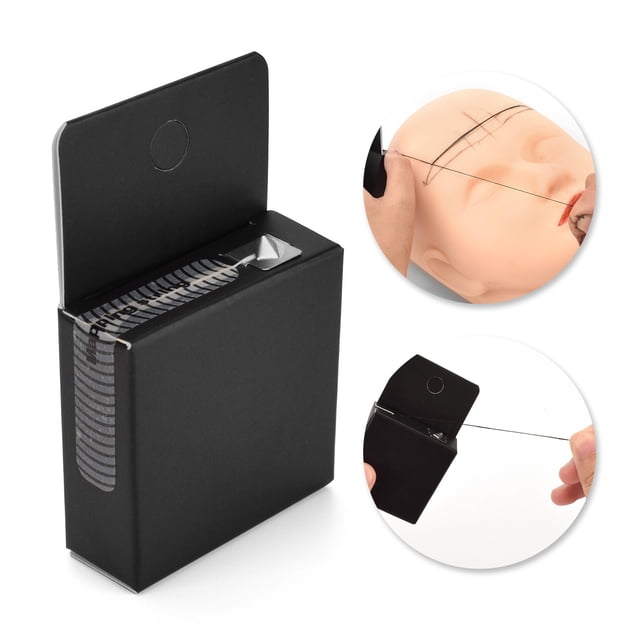 Atomus Eyebrow Mapping String Thread Eye Brow Positioning Marking Thread for Semi-permanent Makeup Supplies
