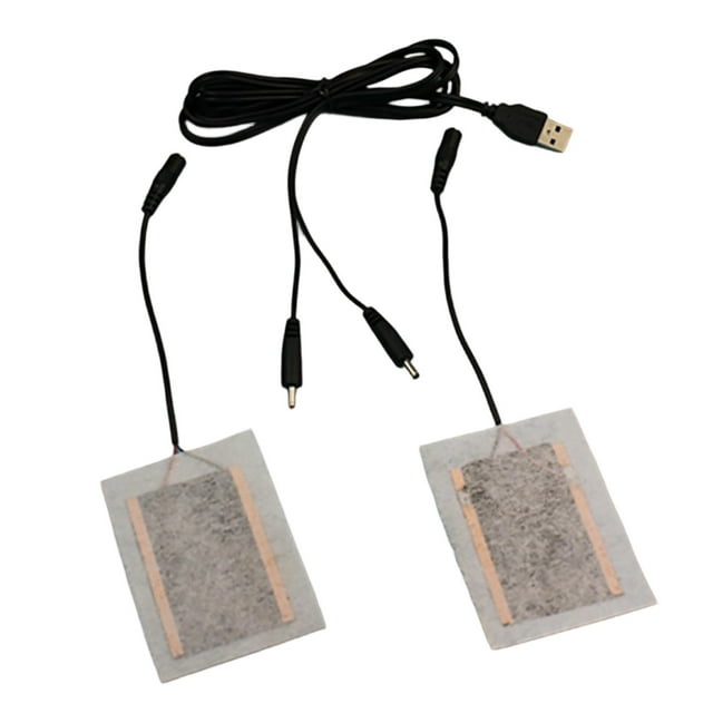 USB Powered Flexible Heating Pad 5V Fiber Thermal Fabric Sheet for Hand Warmers and Portable Personal Heating Applications