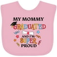 thumbnail image 3 of Inktastic My Mommy Graduated and I'm Super Proud Boys or Girls Baby Bib, 3 of 4