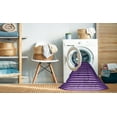 thumbnail image 2 of Ahgly Company Machine Washable Indoor Rectangle Transitional Jasmine Purple Area Rugs, 6' x 9', 2 of 7