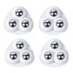 thumbnail image 1 of Polea giratoria adhesiva, sin ruido, para contenedores, cajas de almacenamiento, muebles (blanco A), 4 Uds. Likrtyny  Para estrenar, 1 of 4