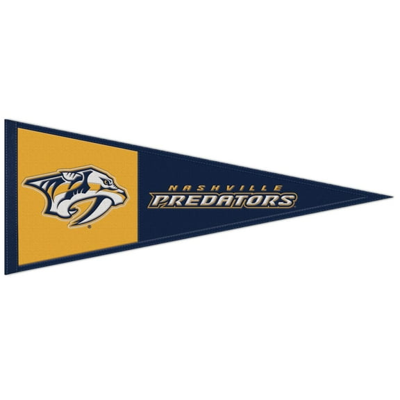 WinCraft Nashville Predators 13" x 32" Wool Primary Logo Pennant