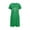 Green, variant on Women's Sleeveless Cami Nightgown - Solid Color Basic Style Luxurious Comfortable Sleep Wear