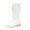 style-03 White, variant on Gubotare Kids Riding Boots Kid's Girls Keen High Zipper Mid Calf Riding Winter Boots (Toddler/Little Kid/Big Kid) Size 2 (White,Big Kids 2)