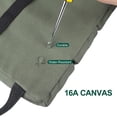 thumbnail image 3 of Super Roll Tool Roll, Bolsa enrollable para herramientas multiusos, Bolsa enrollable para llaves, Cubo organizador de herramientas de lona, ​​Portaherramientas con cremallera para colgar, Equipo para Muyoka Hogar, 3 of 6