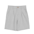thumbnail image 4 of Women's Bermuda Long Shorts with Pockets, 9" Wide Leg Knee Length Shorts for Women, Walking Casual Workout Bottoms, 4 of 7