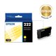 thumbnail image 2 of Cartucho de tinta Epson 222 Claria de capacidad estándar amarillo T222420-S, 2 of 6