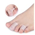 thumbnail image 4 of Qarigey 10 piezas de mangas de tubos de dedo del pie diseño abierto cómodo buena protección mangas de dedo del pie reutilizables Gel diseño Cuidado de los pies, 4 of 6