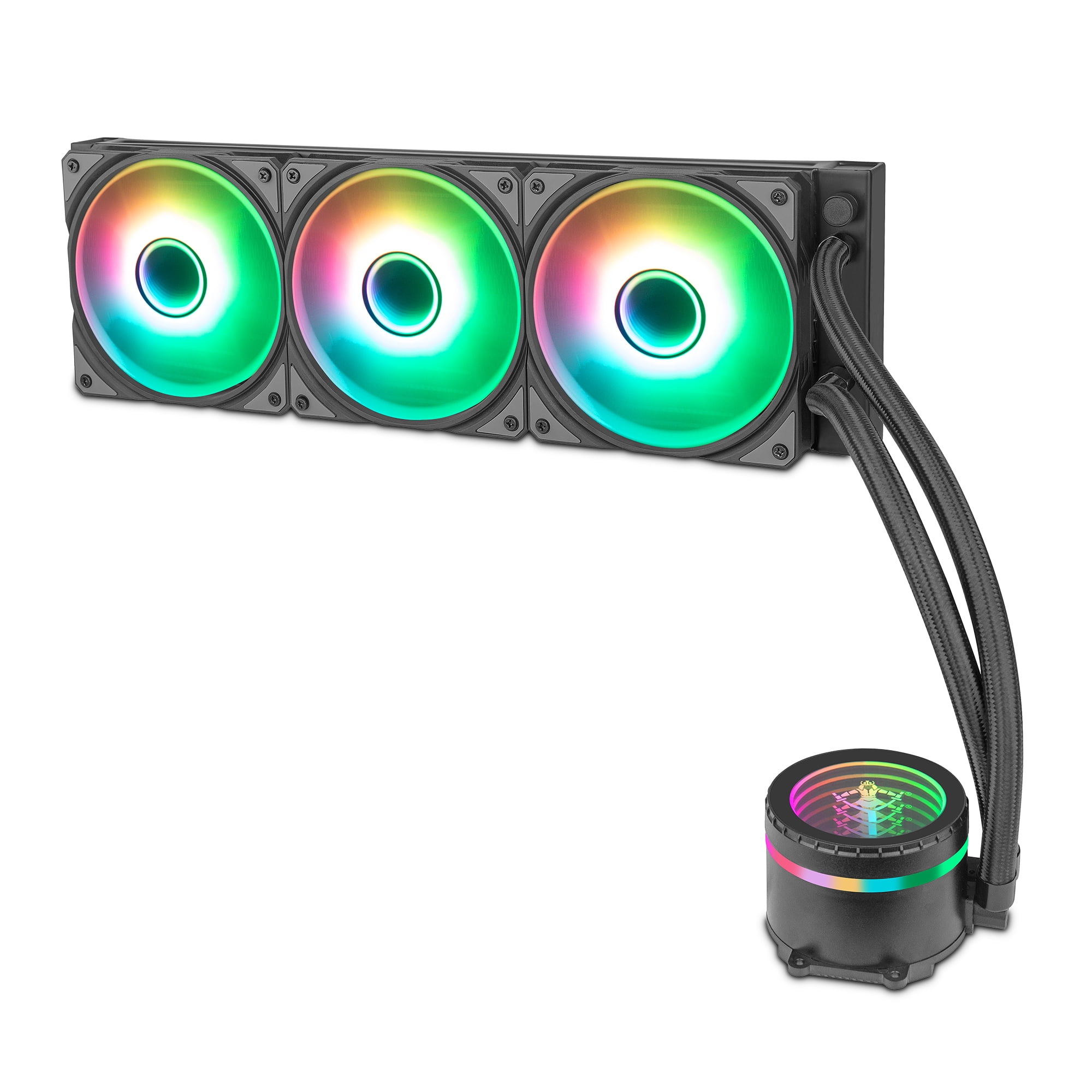 YEYIAN VATN Series Liquid CPU Cooler System ARGB 360mm, Intel LGA1700/115X, AMD AM4/AM5 sockets - Model: YTT-360AL-01