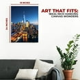 thumbnail image 3 of New York City Canvas Wall Art by Mavis Print- 18x24 inches City Wall Decor | HD Printed & Wooden framed wall art | UV and Water Resistant Modern Architect Wall Decor for Gift | Made in USA, 3 of 5