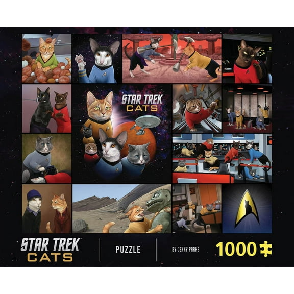 Star Trek Cats 1000-Piece Puzzle