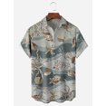 thumbnail image 2 of Hawaiian Style Adult Shirt Distinctive Art Painted Art Shirt for Adult for Gift to Husbund, 2 of 5