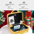 thumbnail image 5 of 14 inch Mini Travel Suitcase Cosmetic Box Hand Luggage Organizer Case Small Boarding Case 2, 5 of 5