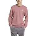thumbnail image 4 of adidas Men's Essentials Fleece Sweatshirt, Medium Grey Heather/Black, 4 of 4