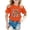 Orange, variant on XEGLSBU Girls Shirts Size 14-16 Kid Girls and Boys Round Neck Short Sleeve Tee Summer Casual T Shirt Yellow Size 10-11 Years