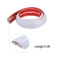 thumbnail image 3 of Floor Cord Cover Cable Protectors 0.8" W x 0.4" H 3.3ft White Self Adhesive Cable Management for Home Office, 3 of 6