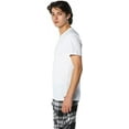 thumbnail image 2 of Members Only Men's 3PK Cotton Crew Neck T-Shirt - White-WHITE-SMALL, 2 of 5