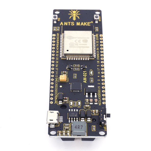 Módulo Inalámbrico Módulo compatible con Bluetooth ESP32 WROVER Board WiFi con caja de batería 18650 Likrtyny Para estrenar