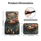 thumbnail image 5 of Fotbe Floral Dreamcatcher Elegance Juego de 4 Tapetes para Auto con Estampado – Alfombrillas de Goma Reforzada, Diseño Antideslizante, Protección para Todo el Año – Vehículos, Autos, Camionetas y SUVs, 5 of 7