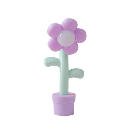 

Joyfeel Mini Flower Night Lamp Cute Versatile Decorative Table Lamp for Bedroom Desktop Miniature Landscapes