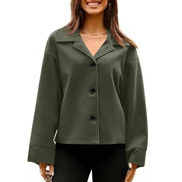 Chaquetas y abrigos casuales de manga larga sin capucha para mujer, de pelo de cordero de color liso, para otoño e invierno, de terciopelo grueso y sin mangas, para mujer