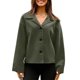 thumbnail image 1 of Chaquetas y abrigos casuales de manga larga sin capucha para mujer, de pelo de cordero de color liso, para otoño e invierno, de terciopelo grueso y sin mangas, para mujer, 1 of 8