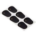 Vandoren Mouthpiece Cushions; Black; Thick; 0.80mm/.032"; Pack of 6