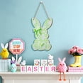 thumbnail image 4 of Easter Bunny Wooden Sign Easter Door Sign with String Easter Decorations Bunny Door Hanger Easter Wall Hanging Easter Bunny Banner Easter Rabbit Decor Easter Party Supplies, 4 of 6