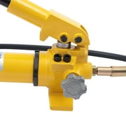 Mkyiongou 30 Ton Hydraulic Jack Air Pump w/Hand Pump Lift Portable Power Ram Repair Tool