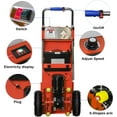 thumbnail image 3 of RXFSP Ergonomic Electric Stair Climbing Hand Truck, 880lb Capacity, 1200W Motor, Folding Motorized Dolly Cart, 3 of 11