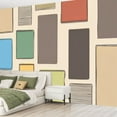 thumbnail image 2 of Peel and Stick Wallpaper Abstract colorful geometric line Contemporary abstract Modern Art Wall Mural Decor Self Adhesive and Removable 69in x 98in, 2 of 8