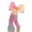 K, variant on FcBaudy Mesh Gradient Bow Clip For Little Girl Children's Hair Accessories, Hair Clip With Ribbon Tassels, Hair Clip a bow