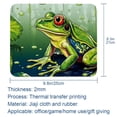 thumbnail image 5 of Frog Gaming Mouse Pad Desk Mat Desk Pad, Non-Slip Rubber Bottom, Printed, Square 8.3x9.8 Inch - Suitable for Office and Gaming, 5 of 6