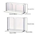 thumbnail image 3 of Acrylic Napkin Holder for Table Top Clear Napkin Caddys Luncheon Napkins Organizers Serviette Dispenser Kitchen Tool, 3 of 5