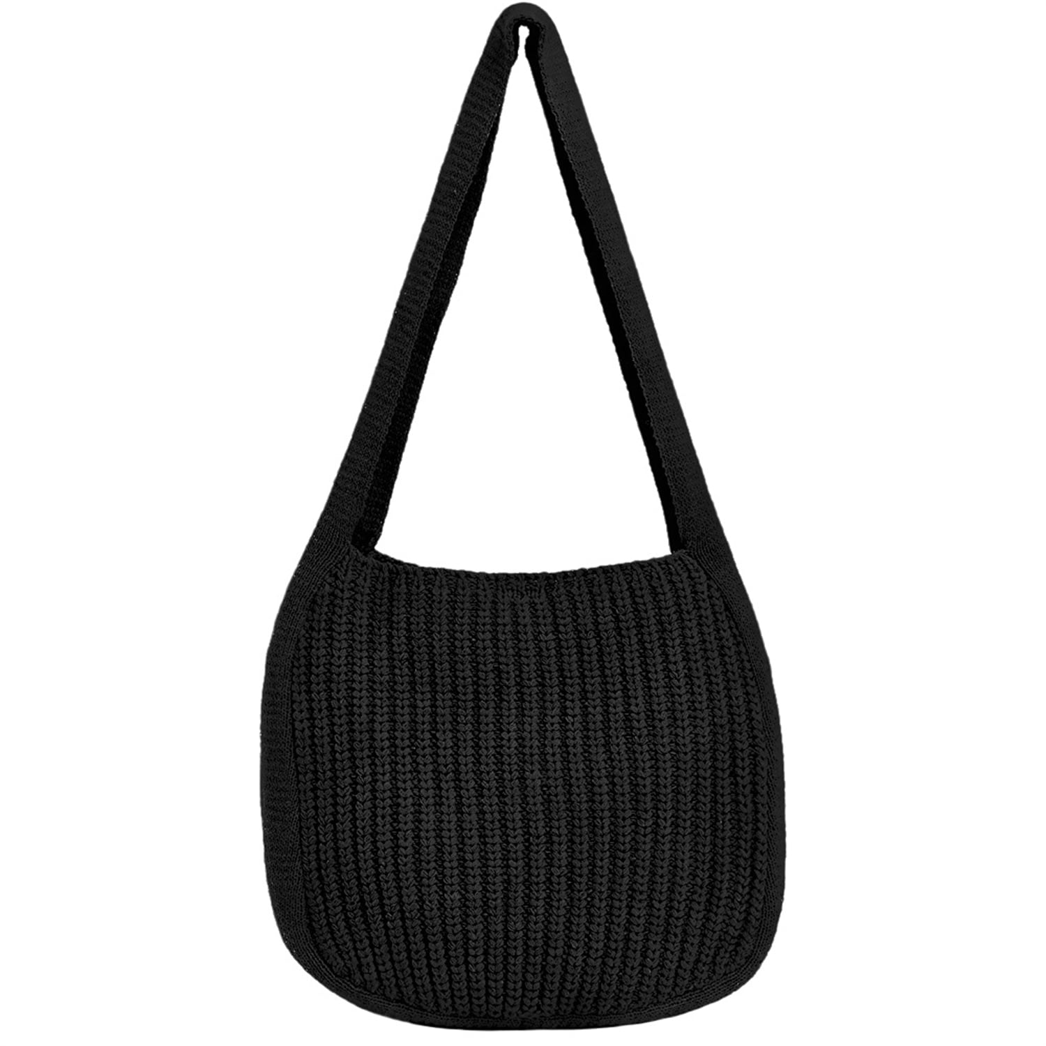 Woven Straw Shoulder Bag Crossbody Bag Crochet Macrame Crossbody Bag