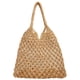 thumbnail image 1 of Women Beach Tote Bag Summer Crochet Beach Bag Large Shoulder Bag Travel Handbag, 1 of 4