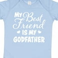 thumbnail image 4 of Inktastic My Best Friend is My Godfather with Hearts Boys or Girls Baby Bodysuit, 4 of 5