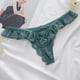 thumbnail image 4 of Gibobby Conjunto de lencería de encaje Día de San Valentín Día de San Valentín Bragas de malla ahuecadas de encaje sexy para mujer Calzoncillos de niña con inferior de al(Verde, M), 4 of 5