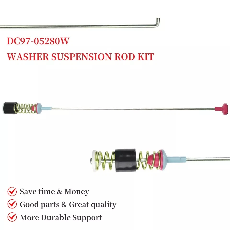 DC97-05280W Washer Suspension Rod / Damper Rod Assembly For Samsung WA40J3000AW