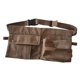 thumbnail image 4 of Bolsa de herramientas de cintura ajustable, organizador de herramientas, bolsa de herramientas portátil para carpintero Café, 4 of 7