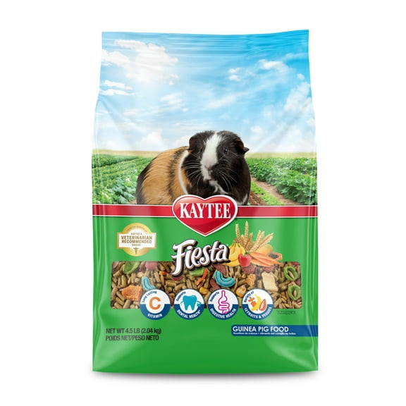 Kaytee Fiesta Guinea Pig Food 4.5 Pounds