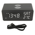 thumbnail image 1 of Digital Alarm Clock, Dimmer Volume Adjustable Snooze Bedroom LED Clock  For Home ANGGREK Adjustable LED Clock, 1 of 8