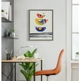 thumbnail image 6 of Kate and Laurel Sylvie The Family Tree Framed Canvas Wall Art by Rachel Lee, 18x24 Gray, Adorable Bird Art for Wall, 6 of 6