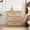 Natural, variant on LELELINKY 26" Fluted Tall Nightstand with 3 Drawers & Metal Handle, Modern Bedside Table for Bedroom, Living Room, Walnut